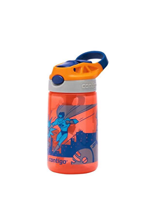 Gizmo Flip Tek El Bas Iç Emzikli Çocuk Su Matarası Süper Hero 420ml (2094998)