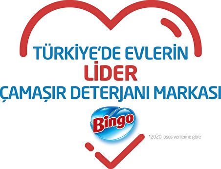 Bingo Matik  Mutlu Yuvam Renkliler ve Beyazlar Toz Çamaşır Deterjanı 8 kg 2'li