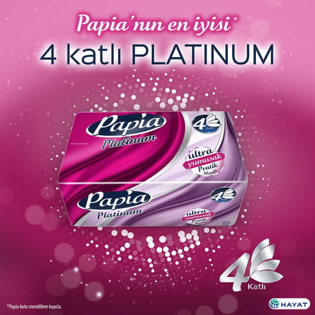 Platinum Pratik Mendil 125'li (18 Paket X 125 Yaprak)