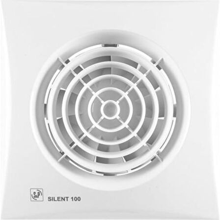 Soler&Palau SILENT-100 Crz (Pilot Lamba, Geri Tepme Ventili, Timer) Fan-95 M3/h