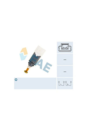 FREN MÜŞÜRÜ MEGANE 2 1.4-1.6 16V-1.5-1.9 DCI 02 KANGOO 08 FAE 24902 8200168238