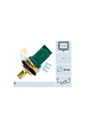 Motor Suyu Isı Sensörü 1.4-1.5-1.6 Fiesta-Focus-Courier 2S6Q 12A648 Ab FAE33706