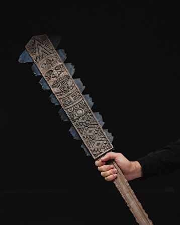 Macuahuitl Aztek Kulübü Kılıcı-90 CM