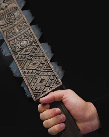 Macuahuitl Aztek Kulübü Kılıcı-90 CM