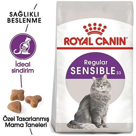 Royal Canin Sensible 33 Hassas Yetişkin Kedi Maması 2 Kg