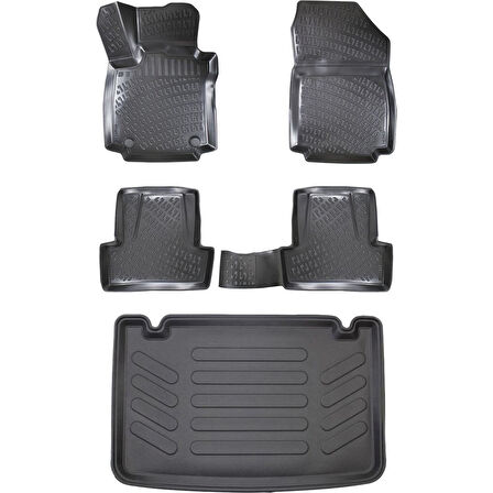 Renault Clio 4 2012-2019 3D Paspas ve Bagaj Havuzu