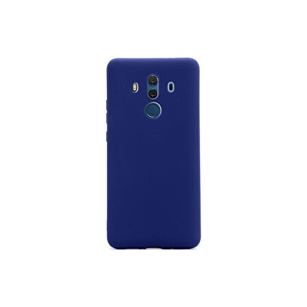 Teleplus Huawei Mate 10 Pro Kılıf Premier Silikon Kılıf Mat Kılıf Lacivert