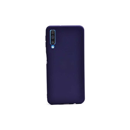 Teleplus Samsung Galaxy A50 Kılıf Premier Silikon Esnek Arka Koruma Lacivert