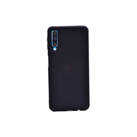 Teleplus Samsung Galaxy A50 Kılıf Premier Silikon Esnek Arka Koruma Siyah