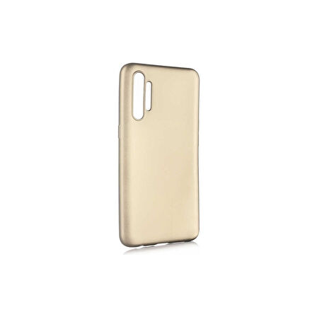 Teleplus Realme Xt Kılıf Premier Silikon Esnek Koruma Gold