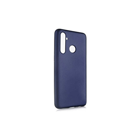 Teleplus Realme 6i Kılıf Premier Silikon Esnek Koruma Lacivert