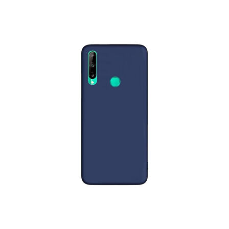 Teleplus Huawei P40 Lite E Kılıf Premier Silikon Esnek Koruma Lacivert
