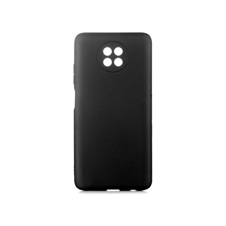Teleplus Xiaomi Redmi Note 9t Kılıf Mat Soft Premier Silikon Siyah