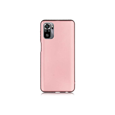 Teleplus Xiaomi Redmi Note 10 Kılıf Korumalı Premier Mat Silikon Bronz
