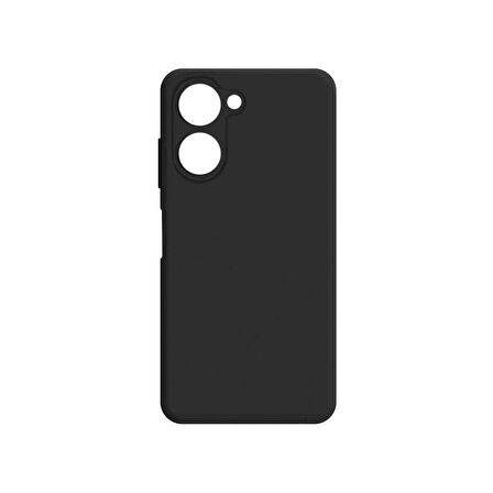 Teleplus Realme 10 4g Kılıf Kamera Korumalı Premier Mat Silikon Siyah