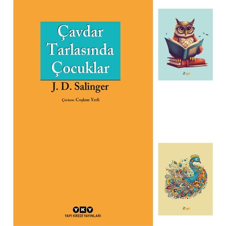 Çavdar Tarlasında Çocuklar Romanı 9789753636360 + Not defterli seti