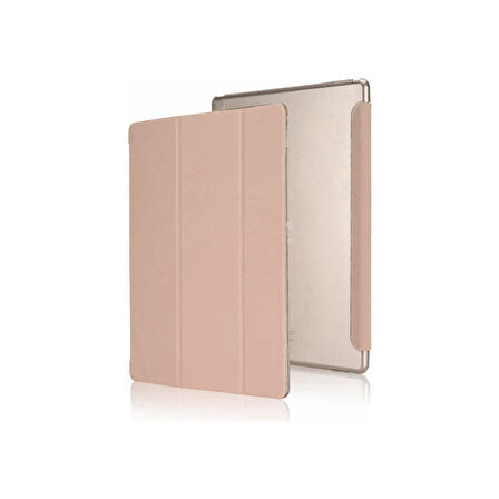 Teleplus iPad Mini 2021 6.nesil Kılıf Smart Cover Kapaklı Standlı Uyku Modlu  Bronz