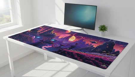 Oryn Pixart Edition | 90x40 cm Gaming Mousepad - (3mm Kalınlık)