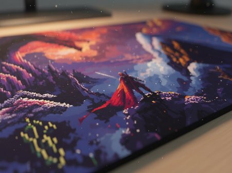 ORYN Pixart Draco Edition | 70x30 cm Gaming Mousepad - (3mm Kalınlık)
