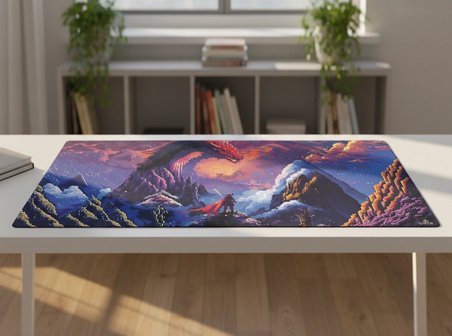 ORYN Pixart Draco Edition | 70x30 cm Gaming Mousepad - (3mm Kalınlık)