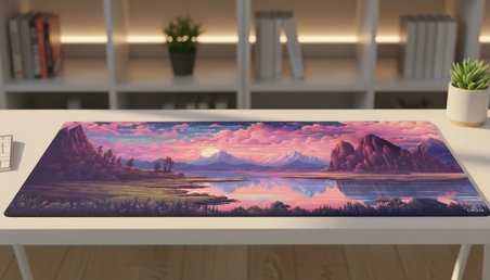 Oryn Pixart Edition | 90x40 cm Gaming Mousepad - (3mm Kalınlık)