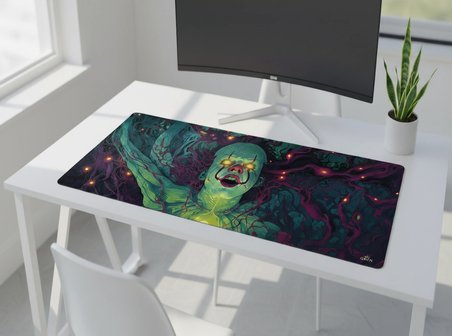 ORYN Futuristic Psycho Edition | 70x30 cm Gaming Mousepad - (3mm Kalınlık)