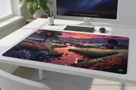 ORYN Nature Meadow Edition | 70x30 cm Gaming Mousepad - (3mm Kalınlık)