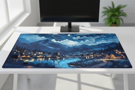 ORYN Nature Nocturne Edition | 70x30 cm Gaming Mousepad - (3mm Kalınlık)