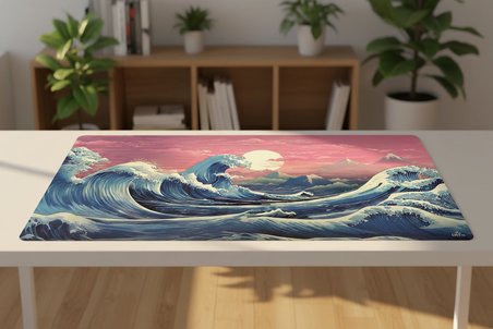 ORYN Nature Wawe Edition | 70x30 cm Gaming Mousepad - (3mm Kalınlık)