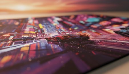 ORYN Retro Pulse Edition | 90x40 cm Gaming Mousepad - (3mm Kalınlık)