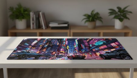 ORYN Retro Pulse Edition | 70x30 cm Gaming Mousepad - (3mm Kalınlık)