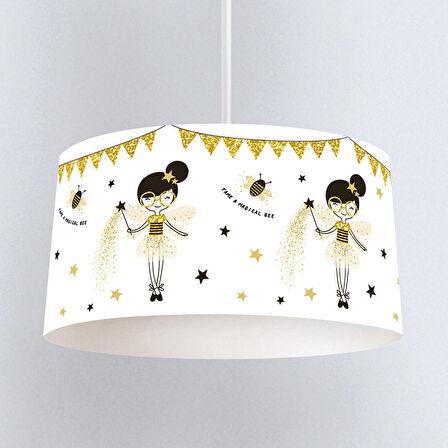 Çocuk Odası Dijital Baskılı Sarkıt Avize Model 001