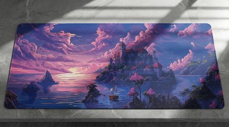 Oryn Pixart Edition | 90x40 cm Gaming Mousepad - (3mm Kalınlık)