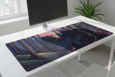 ORYN Pixart / Arcedia Edition 80x30 Gaming Mousepad - (3mm Kalınlık)
