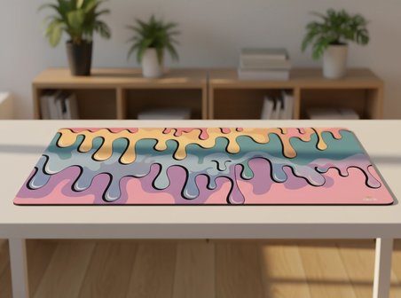 ORYN Fluid Slime Edition | 80x30 cm Gaming Mousepad - (3mm Kalınlık)