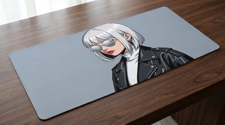 ORYN Aesthetıx / Ivory Edge Edition | 80x30 Gaming Mousepad - (3mm Kalınlık)