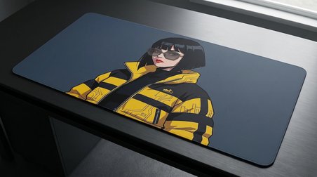 ORYN Aesthetıx / Voltage - Edition | 70x30 Gaming Mousepad - (3mm Kalınlık)