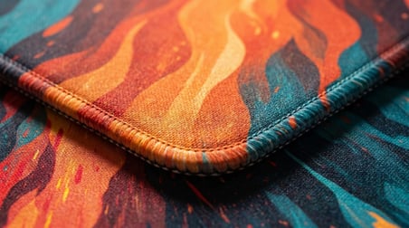 ORYN Abstract Matrıx / Elemental Burst Edition | 80x30 Gaming Mousepad - (3mm Kalınlık)