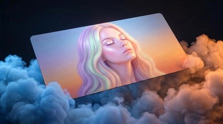 ORYN Aura Viasons / Serene Edition | 80x30cm Gaming Mousepad - (3mm Kalınlık)