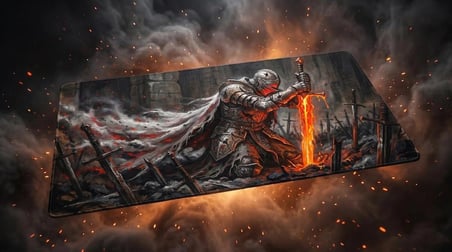ORYN Echoes Of Legend / Forge Edition | 80x30cm Gaming Mousepad - (3mm Kalınlık)