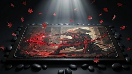 ORYN Echoes Of Legend / Ronin Edition | 70x30cm Gaming Mousepad - (3mm Kalınlık)