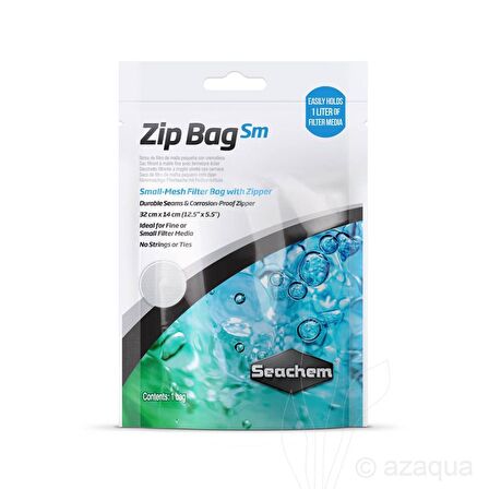 Seachem Zip Bag Küçük Filtre Torbası