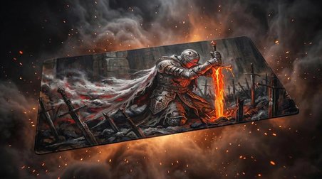ORYN Echoes Of Legend / Forge Edition | 70x30cm Gaming Mousepad - (3mm Kalınlık)