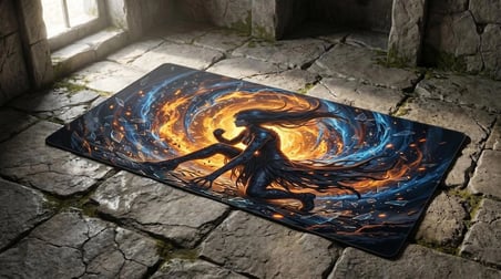 ORYN Ethereal Shadows / Shattered Entropy Edition | 80x30 Gaming Mousepad - (3mm Kalınlık)