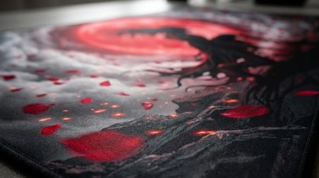 ORYN Ethereal Shadows / Lunar Requiem Edition | 70x30 Gaming Mousepad - (3mm Kalınlık)
