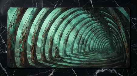 ORYN Mono / Singularity Edition | 80x30cm Gaming Mousepad - (3mm Kalınlık)