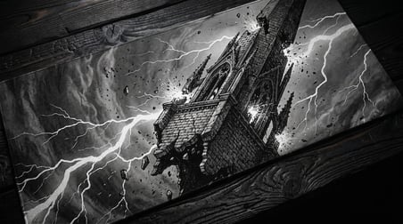 ORYN Mono / Spectral Sigh Edition | 80x30cm Gaming Mousepad - (3mm Kalınlık)