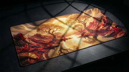 ORYN Aether / Autumn Amber Edition | 80x30 Gaming Mousepad - (3mm Kalınlık)
