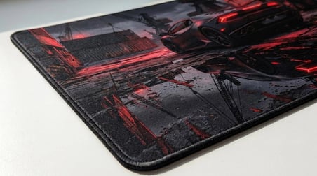 ORYN Touge / Kurenai Edition | 90x40cm Gaming Mousepad - (3mm Kalınlık)