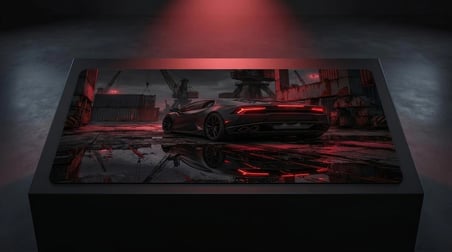 ORYN Touge / Kurenai Edition | 90x40cm Gaming Mousepad - (3mm Kalınlık)